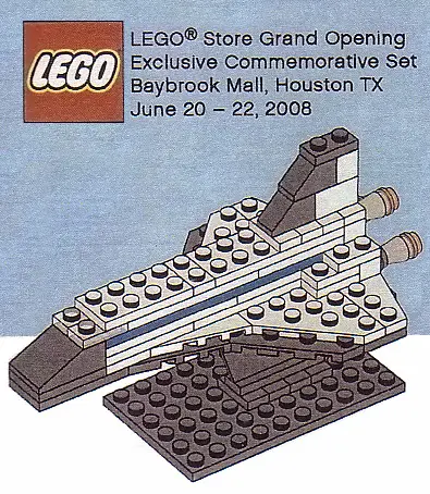 LEGO Promotional HOUSTON Space Shuttle set
