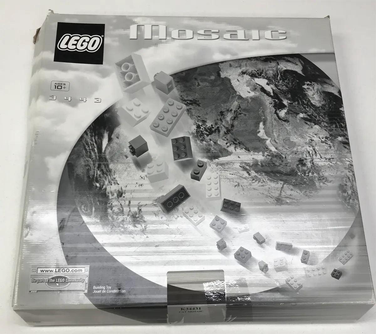 LEGO Basic K34431 Mosaic Cat set, image 3