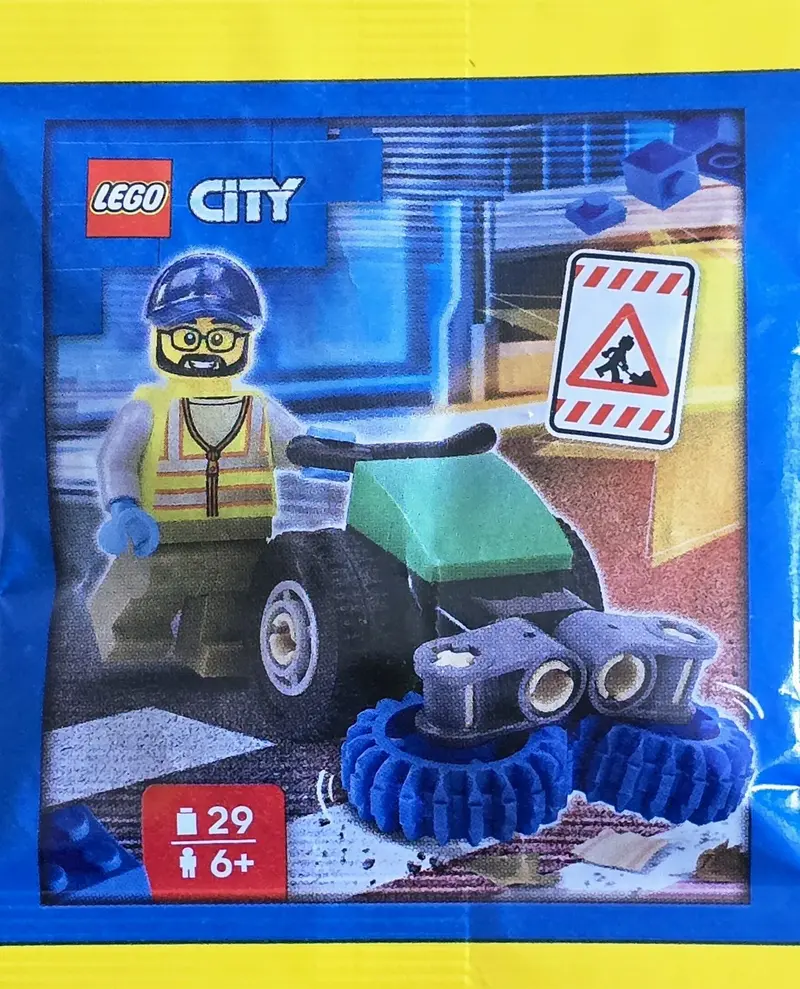 LEGO City L0002223 Sweeper set