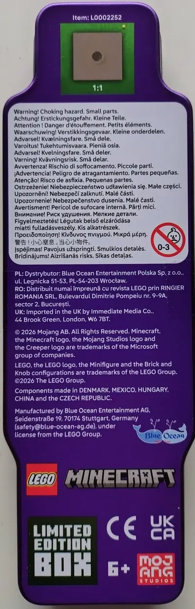 LEGO Minecraft L0002252 Space Sentinel with Enderman and Endermite set, image 2