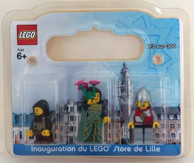LEGO Promotional LILLE Lille, France, Exclusive Minifigure Pack set