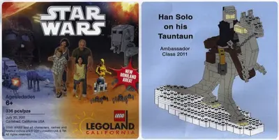 LEGO Promotional LLCA53 Han Solo on his Tauntaun set