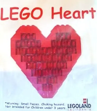 LEGO Promotional LLCA8 LEGO Heart set