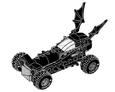 LEGO The LEGO Batman Movie MINIBATMOBILE Mini Batmobile set
