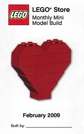 LEGO Promotional MMMB003 Heart set