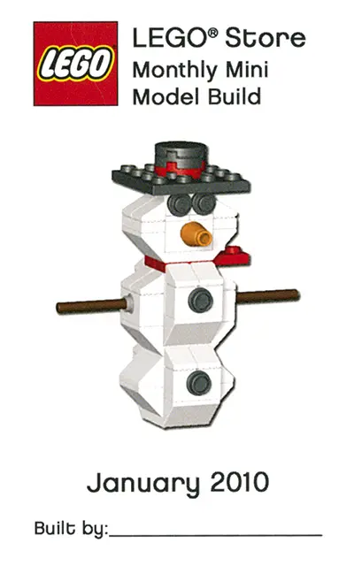 LEGO Promotional MMMB018 Snowman set