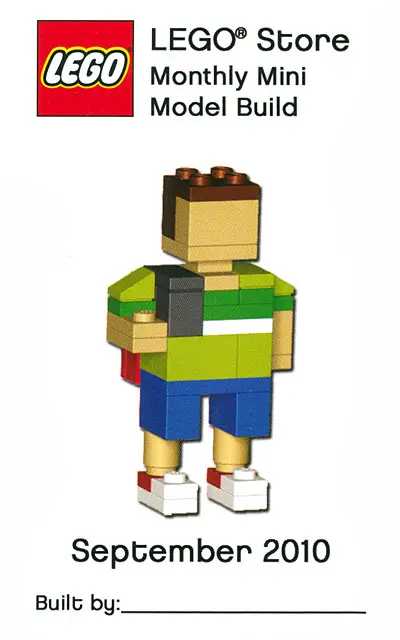 LEGO Promotional MMMB028 Boy with Backpack set