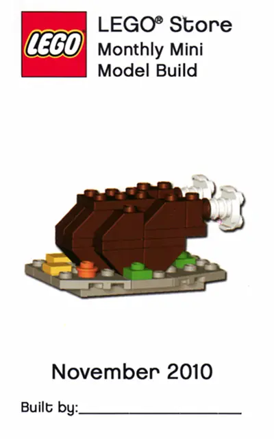 LEGO Promotional MMMB030 Turkey Dinner set