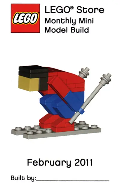 LEGO Promotional MMMB034 Skier set