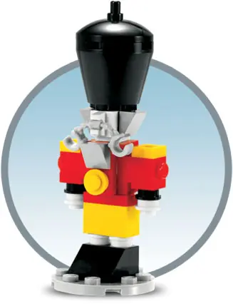 LEGO Promotional MMMB045 Nutcracker Toy Soldier set