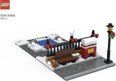 LEGO Miscellaneous MODULAR1 Winter Modular set