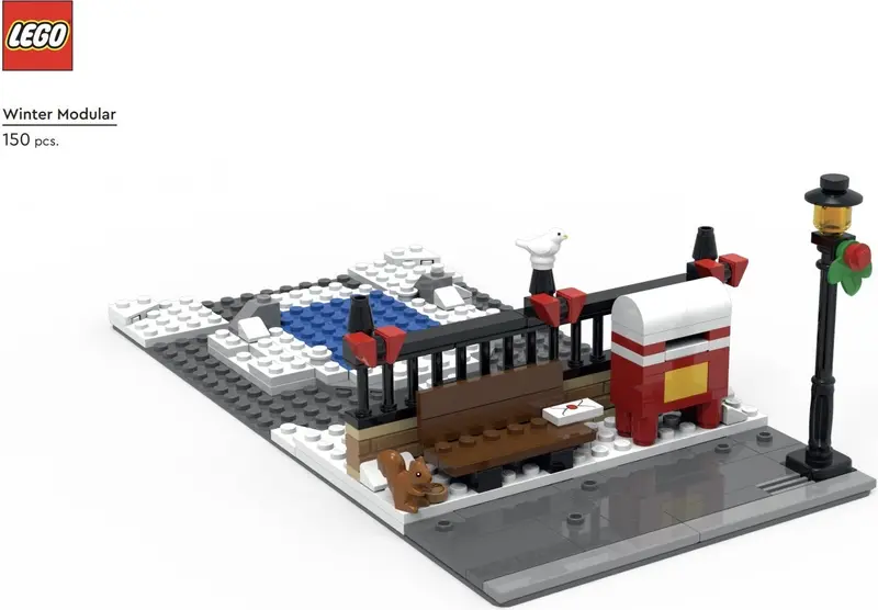LEGO Miscellaneous MODULAR1 Winter Modular set