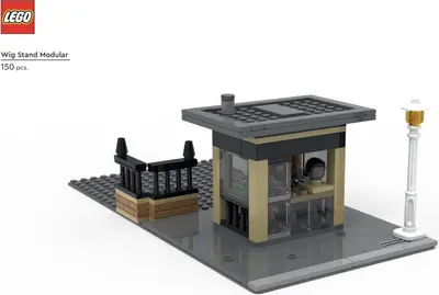 LEGO Miscellaneous MODULAR3 Wig Stand Modular set
