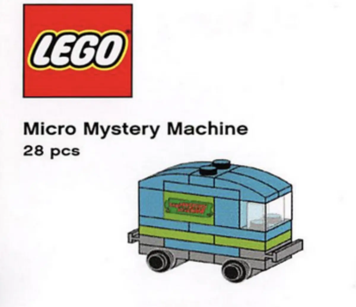 LEGO Scooby-Doo MYSTERYMACHINE Micro Mystery Machine set