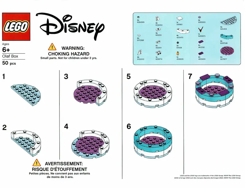 LEGO Disney OLAF Olaf Box set