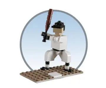 LEGO Promotional ORLANDPARK Baseball Player set