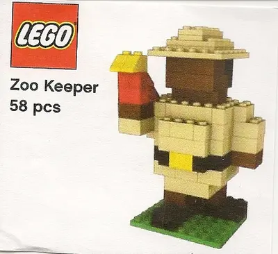 LEGO Promotional PAB6 Zoo Keeper set