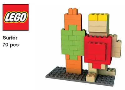 LEGO Promotional PAB7 Surfer set