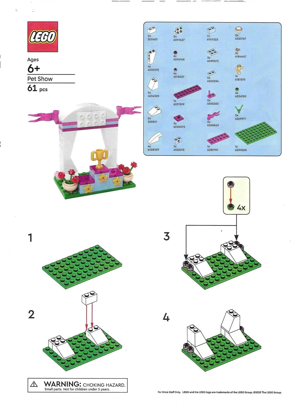 LEGO Promotional PETSHOW Pet Show set, image 5