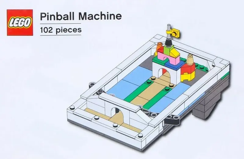 LEGO Promotional PINBALL Pinball Machine set