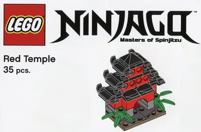 LEGO Ninjago REDTEMPLE Red Temple set