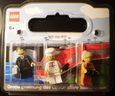 LEGO Promotional SAARBRUCKEN Saarbrücken, Germany Exclusive Minifigure Pack set