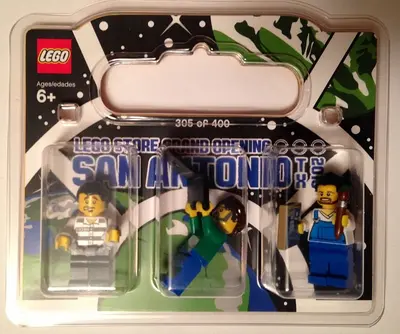 LEGO Promotional SANANTONIO San Antonio, Tx, Exclusive Minifigure Pack set