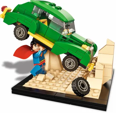 LEGO DC Comics Super Heroes SDCC2015 Action Comics #1 Superman set