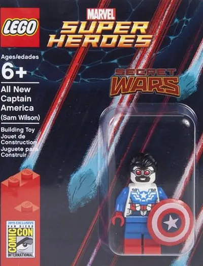 LEGO Marvel Super Heroes SDCC2015 All New Captain America (Sam Wilson) set
