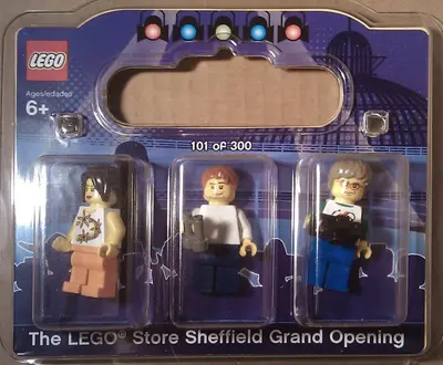 LEGO Promotional SHEFFIELD Sheffield, UK, Exclusive Minifigure Pack set