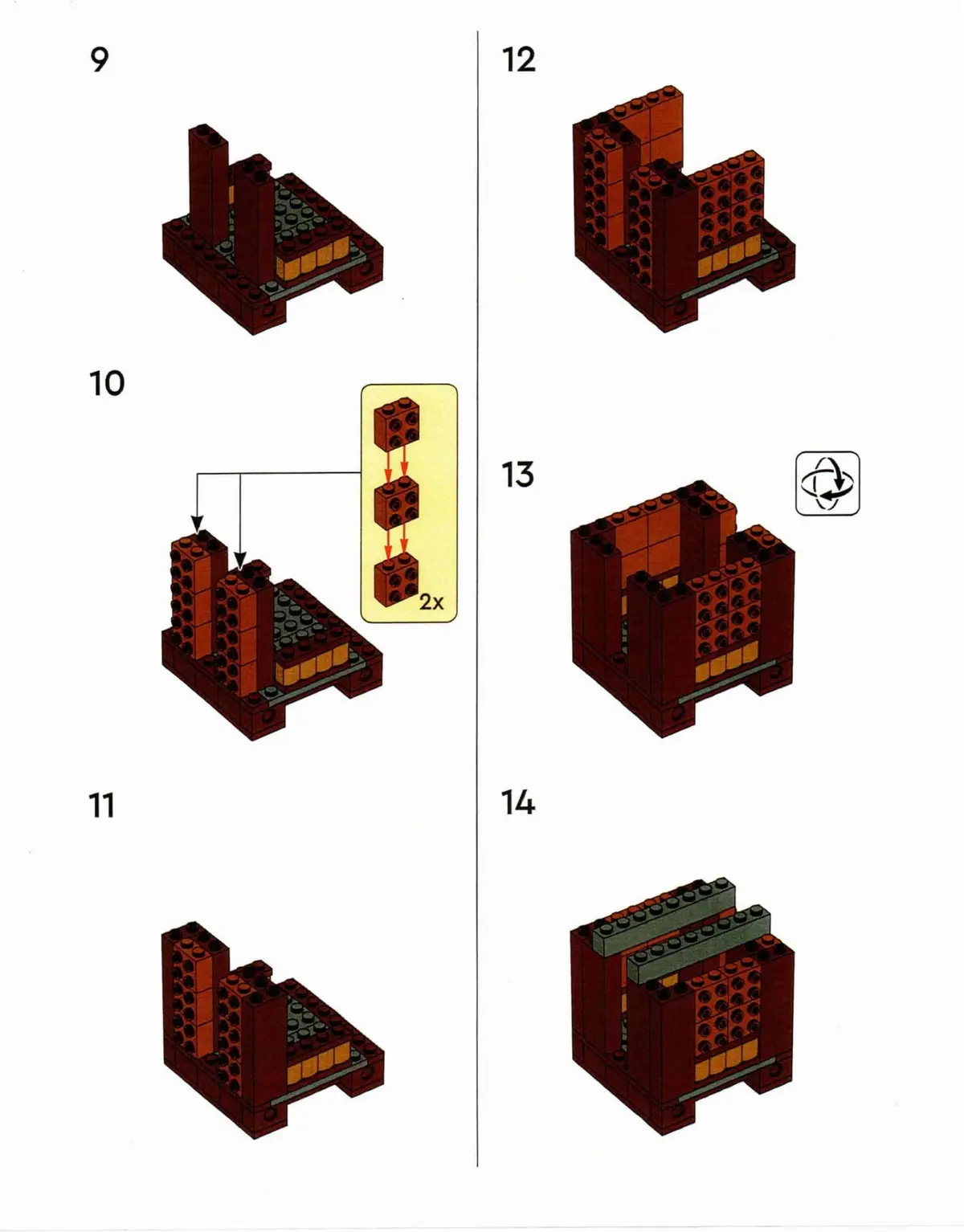 LEGO The Lord of the Rings SIEGETOWER Siege Tower set, image 2