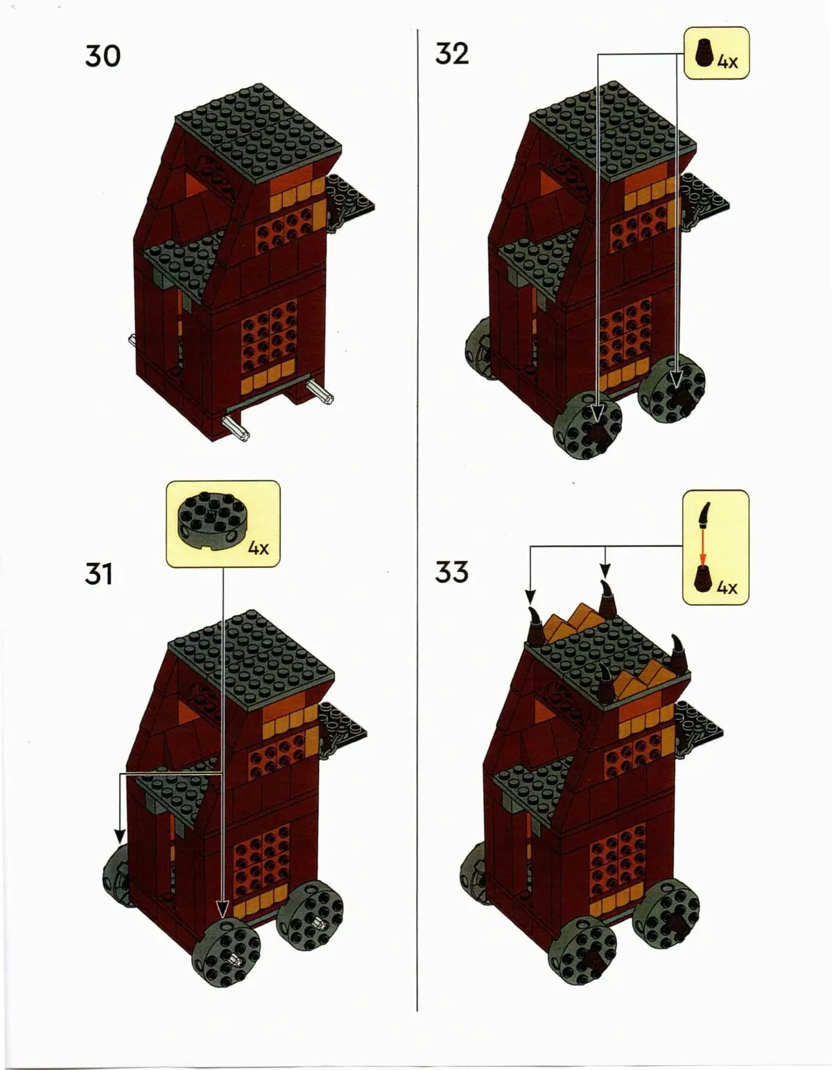 LEGO The Lord of the Rings SIEGETOWER Siege Tower set, image 10
