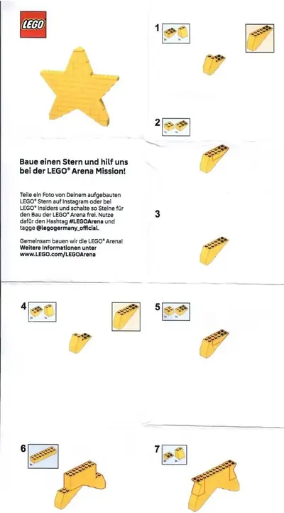 LEGO Promotional STAR Arena Star set, image 3