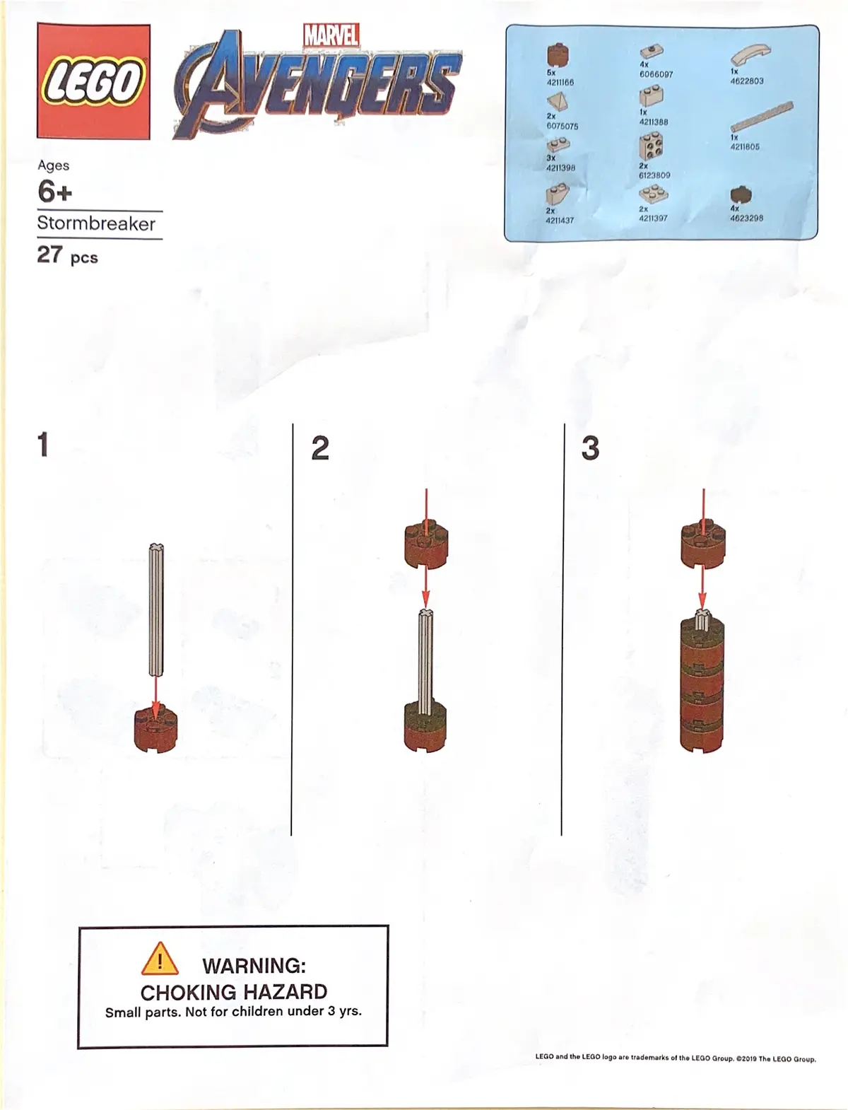LEGO Marvel Super Heroes STORMBREAKER Stormbreaker set