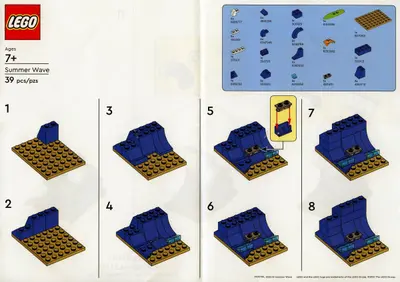 LEGO Promotional SUMMERWAVE Summer Wave set