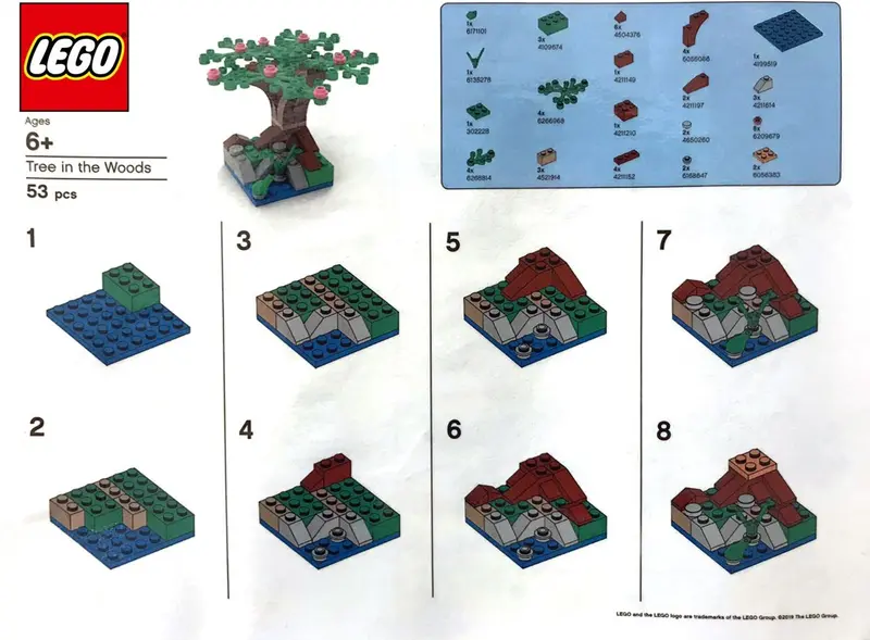 LEGO Promotional TREE Tree in the Woods set, image 2