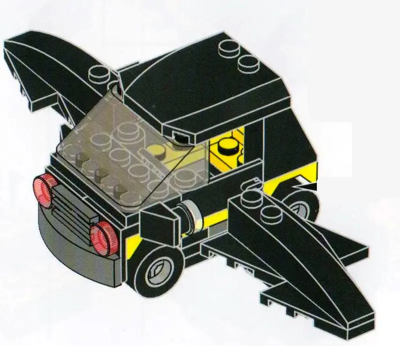 LEGO The LEGO Batman Movie TRUBATMOBILE Flying Batmobile set