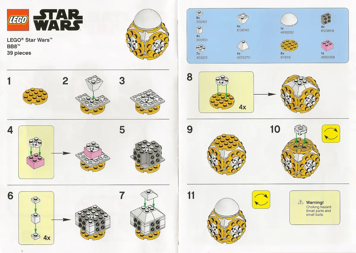 LEGO Star Wars TRUBB8 BB-8 set, image 2