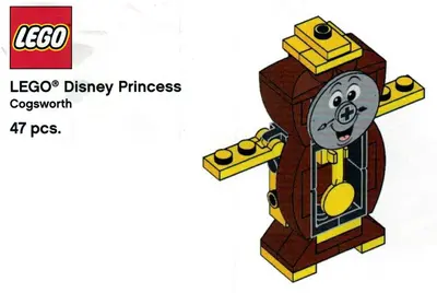 LEGO Disney TRUCOGSWORTH Cogsworth set