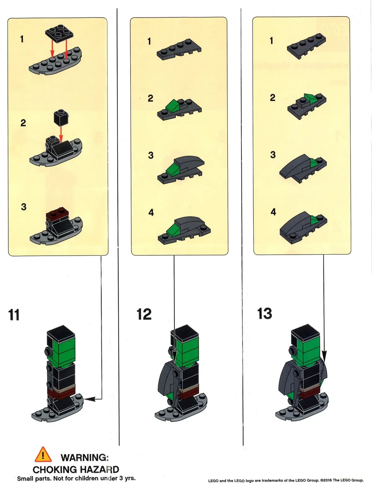 LEGO Promotional TRUFRANK Frankenstein's Monster set, image 3