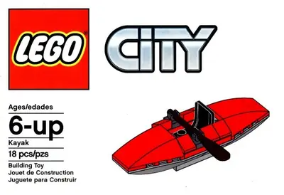 LEGO City TRUKAYAK Kayak set