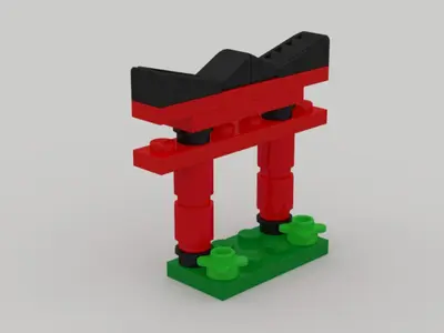 LEGO Ninjago TRUNINJAGO Micro Shinto Shrine set