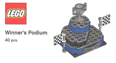 LEGO Speed Champions TRUPODIUM Winner's Podium set