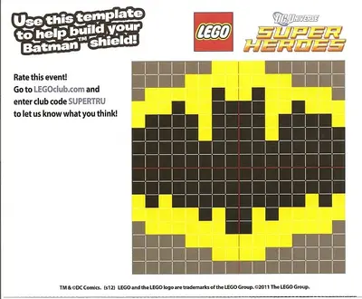 LEGO Promotional TRUSHIELD Batman Shield set