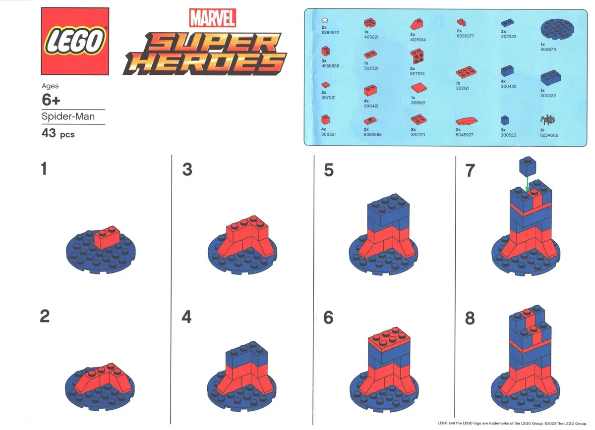 LEGO Marvel Super Heroes TRUSPIDERMAN Spider-Man set