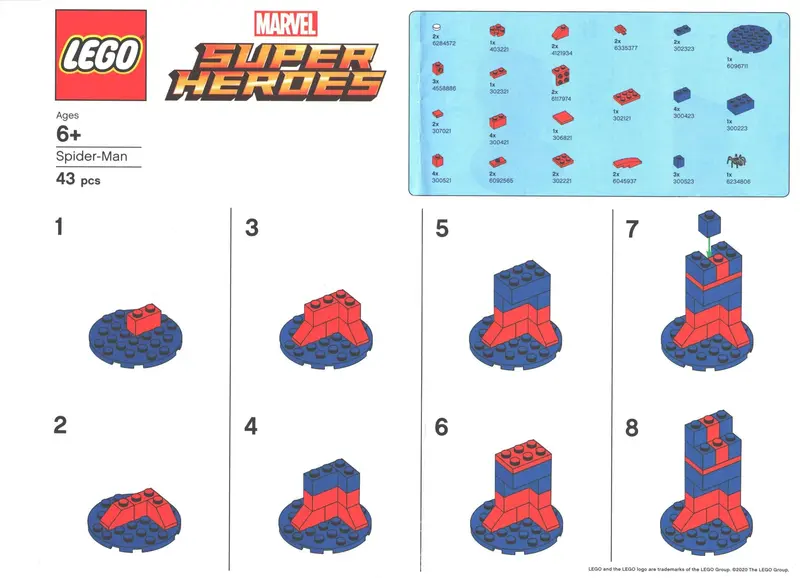 LEGO Marvel Super Heroes TRUSPIDERMAN Spider-Man set