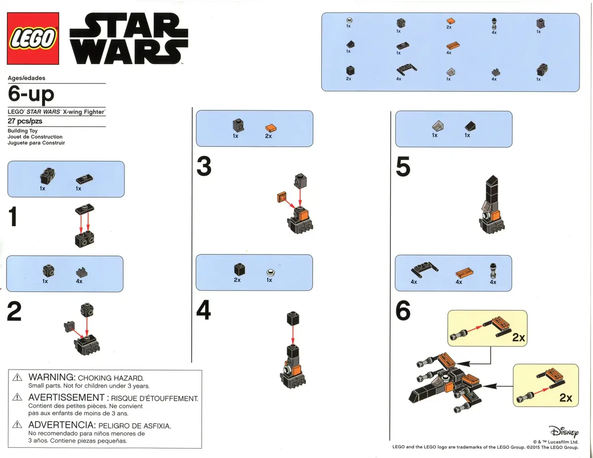 LEGO Star Wars TRUXWING X-wing Fighter set, image 2