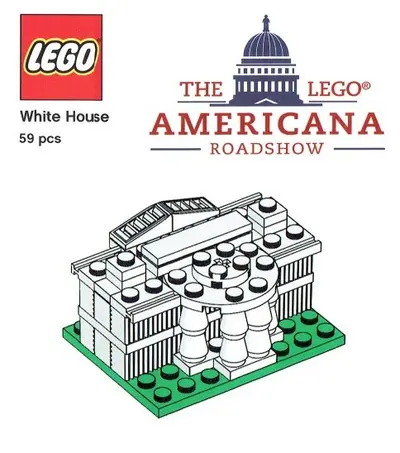 LEGO Promotional WHITEHOUSE Micro White House set