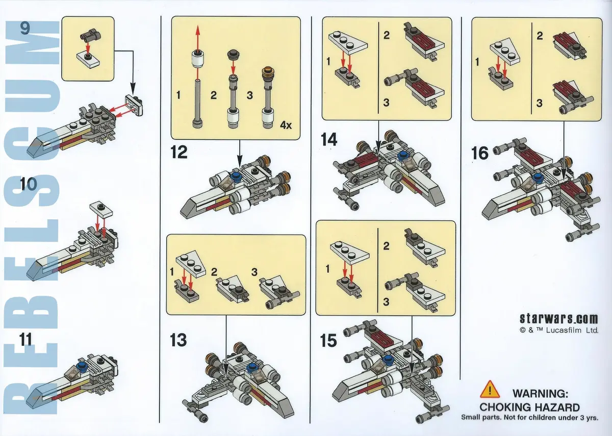 LEGO Star Wars XWING Mini X-wing Fighter set, image 2