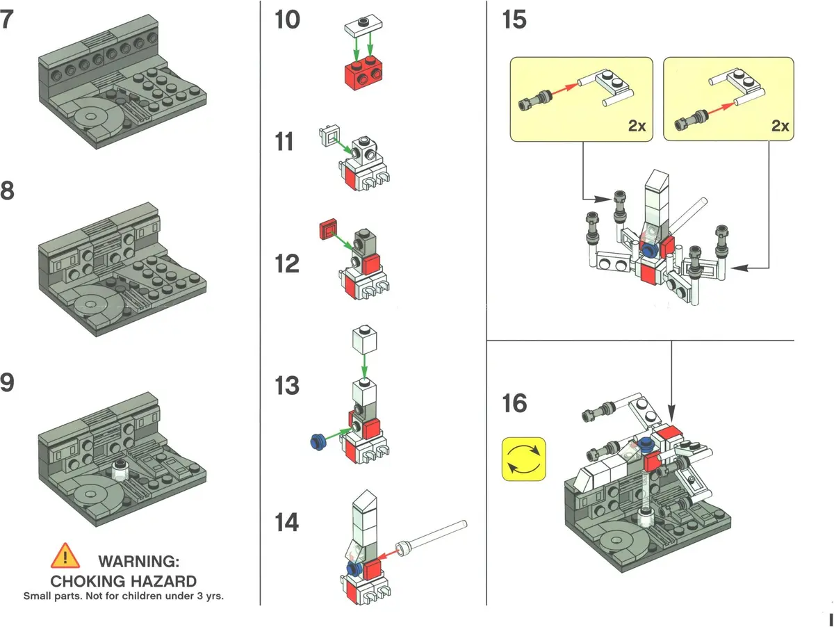 LEGO Star Wars XWING X-wing Trench Run set, image 2